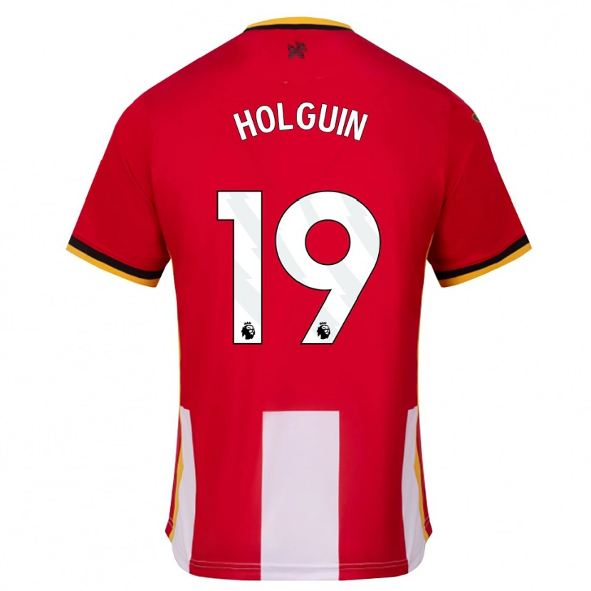 Danxen Kinder Paula Holguin #19 Gelb Schwarz Rot Heimtrikot Trikot 2026/27 T-Shirt Schweiz