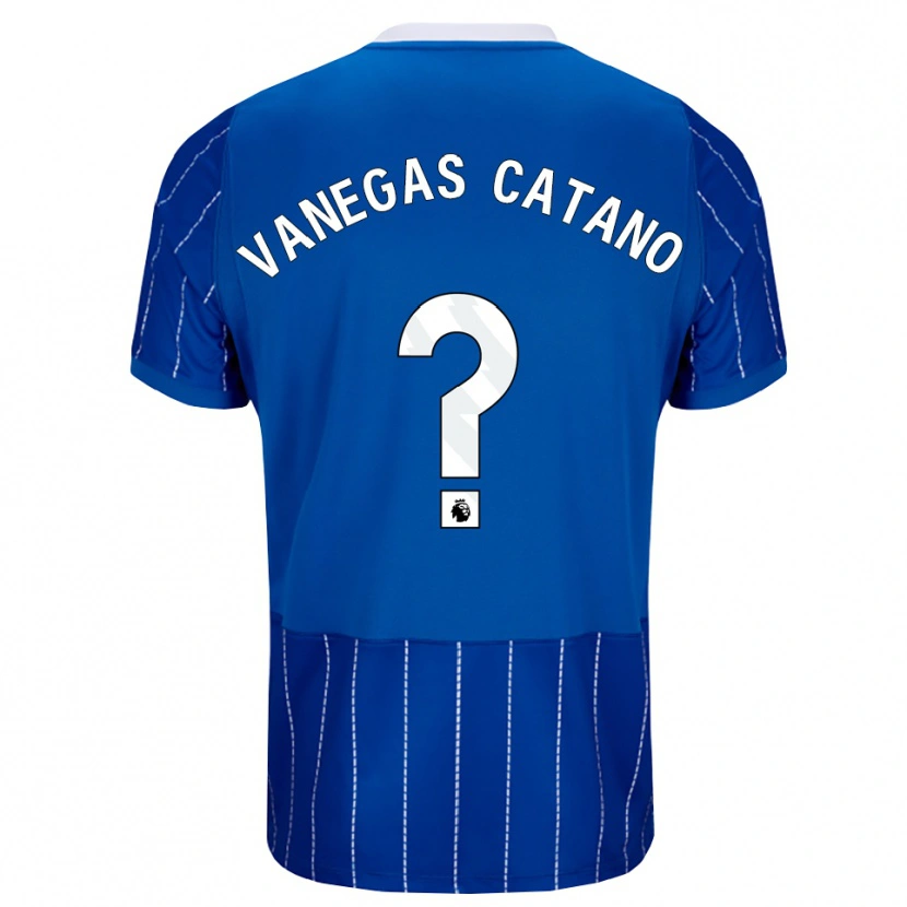 Danxen Kinder Manuela Vanegas Catano #0 Mittelblau Weiß Heimtrikot Trikot 2026/27 T-Shirt Schweiz