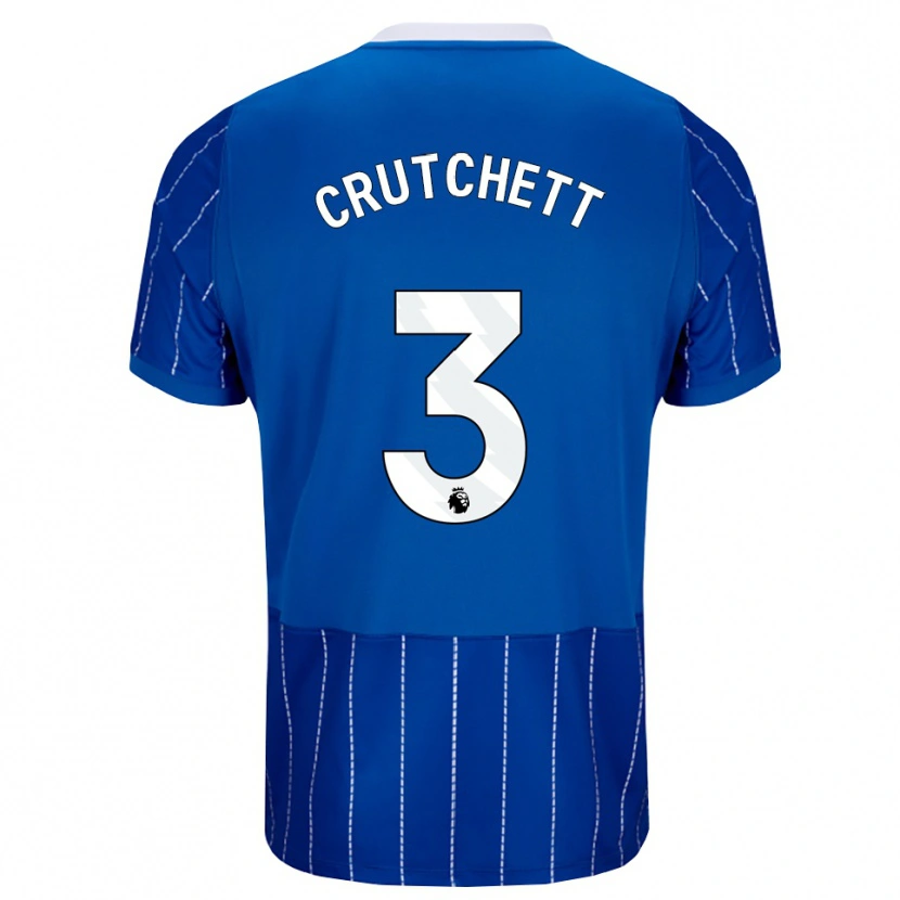 Danxen Kinder Liam Crutchett #3 Mittelblau Weiß Heimtrikot Trikot 2026/27 T-Shirt Schweiz