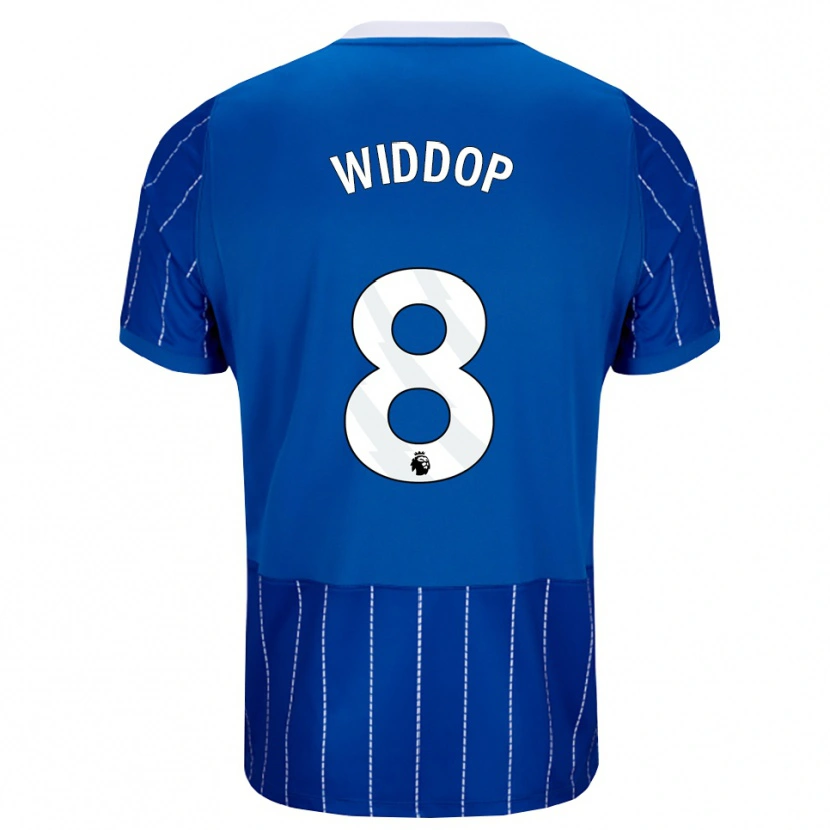 Danxen Kinder Fraser Widdop #8 Mittelblau Weiß Heimtrikot Trikot 2026/27 T-Shirt Schweiz