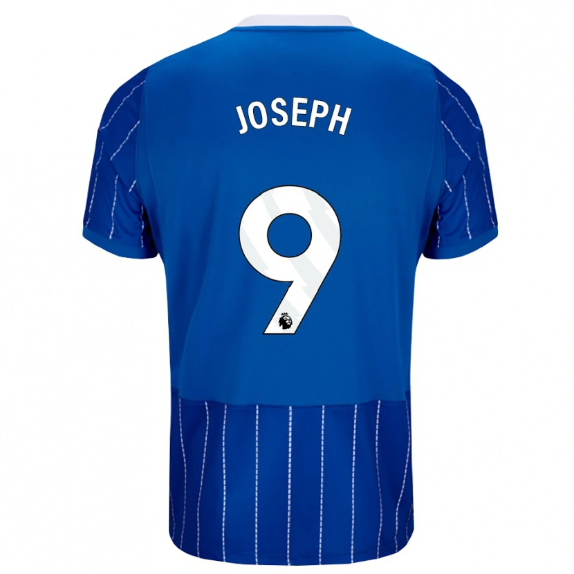 Danxen Kinder Valentin Joseph #9 Mittelblau Weiß Heimtrikot Trikot 2026/27 T-Shirt Schweiz