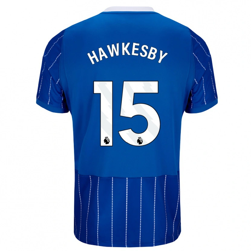 Danxen Kinder Mackenzie Hawkesby #15 Mittelblau Weiß Heimtrikot Trikot 2026/27 T-Shirt Schweiz