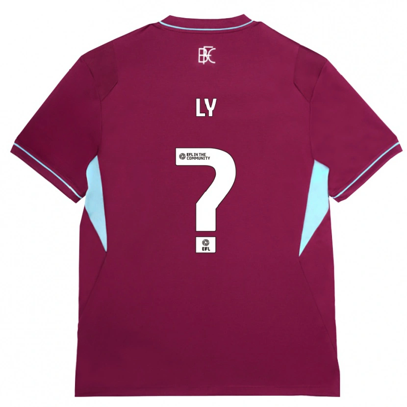 Danxen Kinder Brandon Ly #0 Burgund Grün Heimtrikot Trikot 2026/27 T-Shirt Schweiz