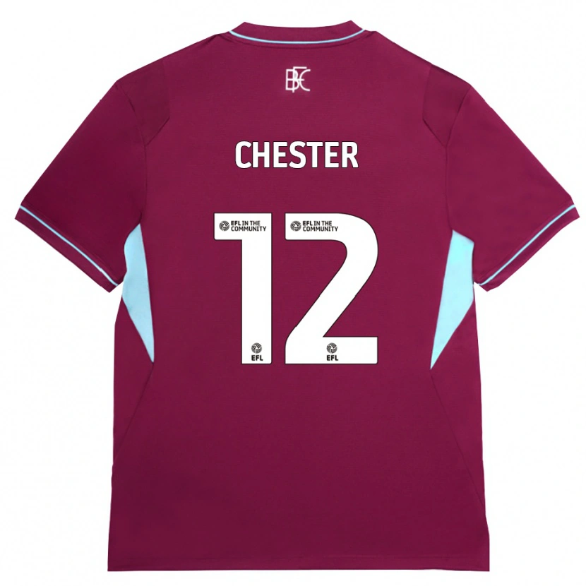 Danxen Kinder Felix Chester #12 Burgund Grün Heimtrikot Trikot 2026/27 T-Shirt Schweiz