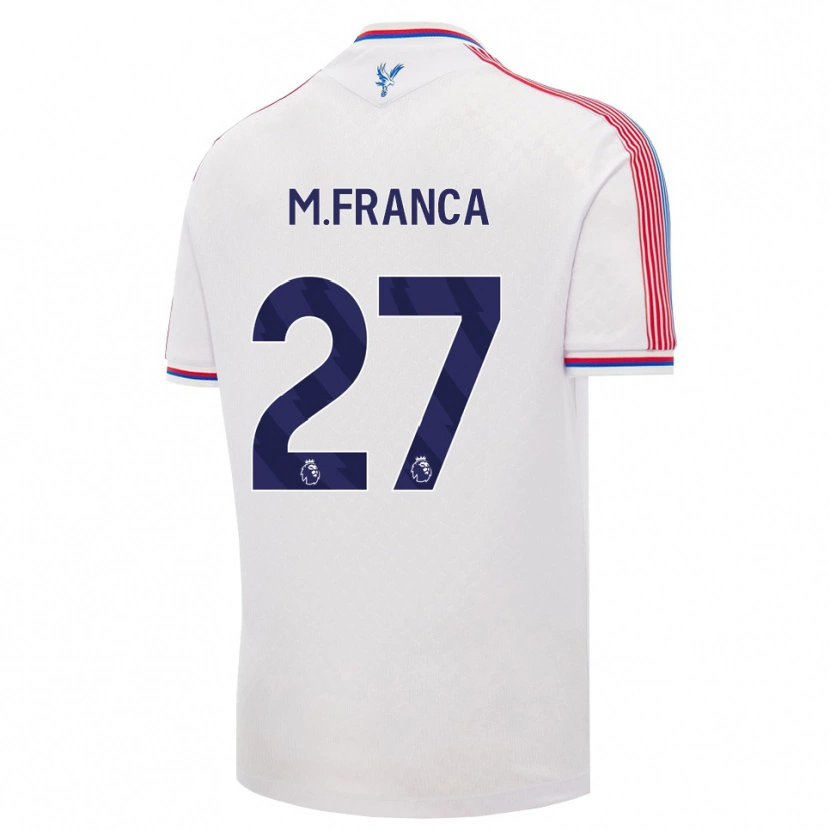 Danxen Kinder Matheus França #27 Weiß Rot Blau Heimtrikot Trikot 2026/27 T-Shirt Schweiz