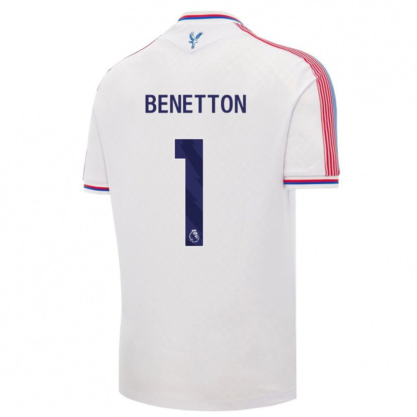 Danxen Kinder Lucca Benetton #1 Weiß Rot Blau Heimtrikot Trikot 2026/27 T-Shirt Schweiz