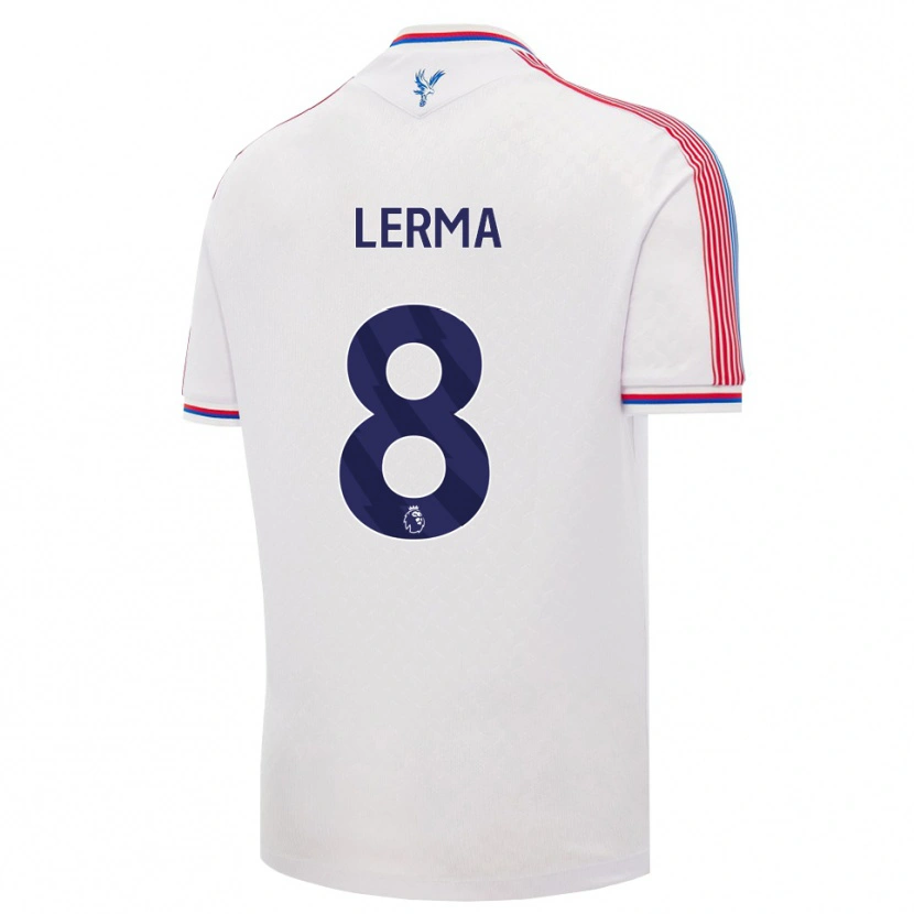 Danxen Kinder Jefferson Lerma #8 Weiß Rot Blau Heimtrikot Trikot 2026/27 T-Shirt Schweiz