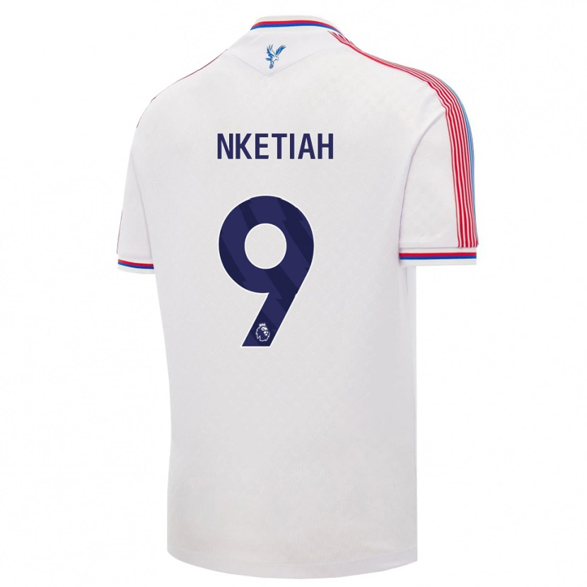 Danxen Kinder Eddie Nketiah #9 Weiß Rot Blau Heimtrikot Trikot 2026/27 T-Shirt Schweiz