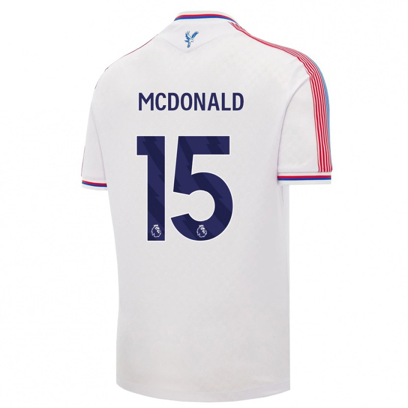 Danxen Kinder Jayden Mcdonald #15 Weiß Rot Blau Heimtrikot Trikot 2026/27 T-Shirt Schweiz