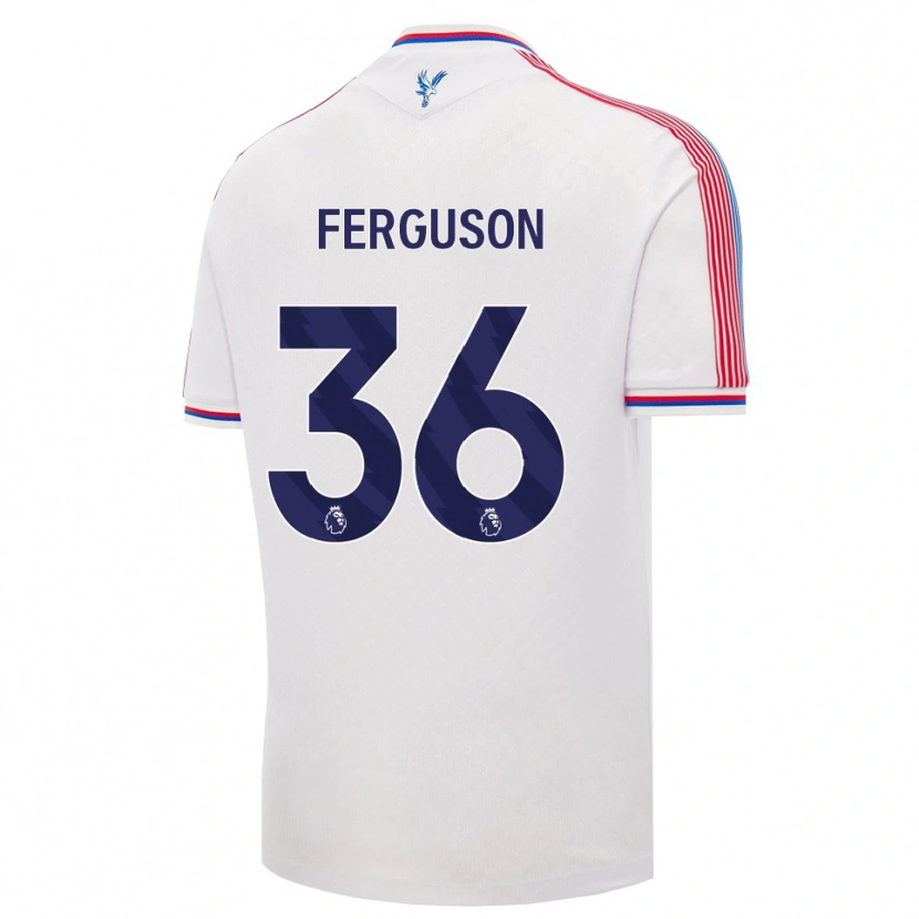 Danxen Kinder Nathan Ferguson #36 Weiß Rot Blau Heimtrikot Trikot 2026/27 T-Shirt Schweiz