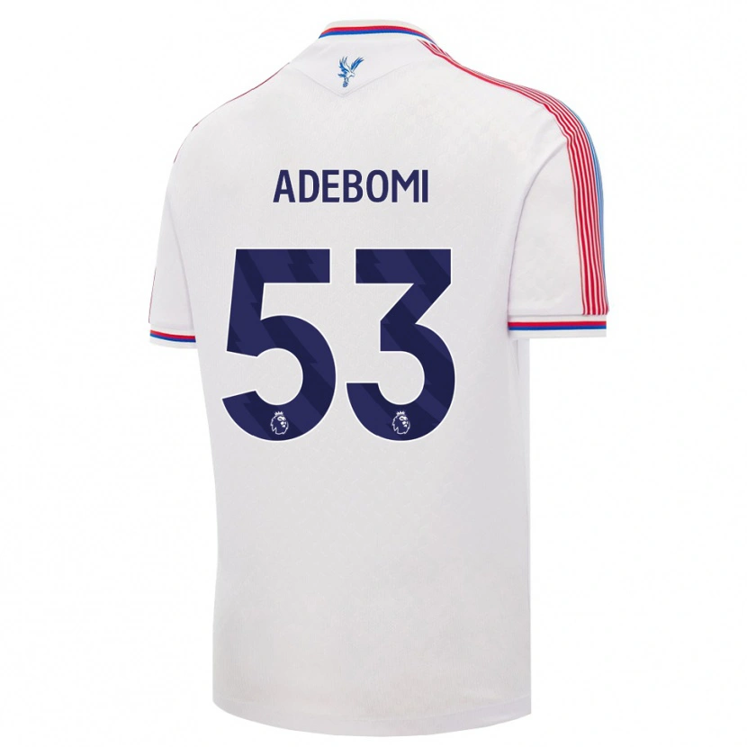 Danxen Kinder Ademola Ola Adebomi #53 Weiß Rot Blau Heimtrikot Trikot 2026/27 T-Shirt Schweiz