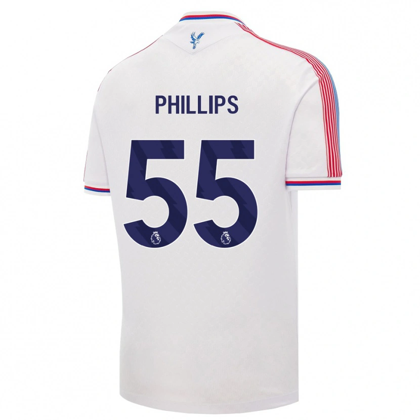 Danxen Kinder Killian Phillips #55 Weiß Rot Blau Heimtrikot Trikot 2026/27 T-Shirt Schweiz