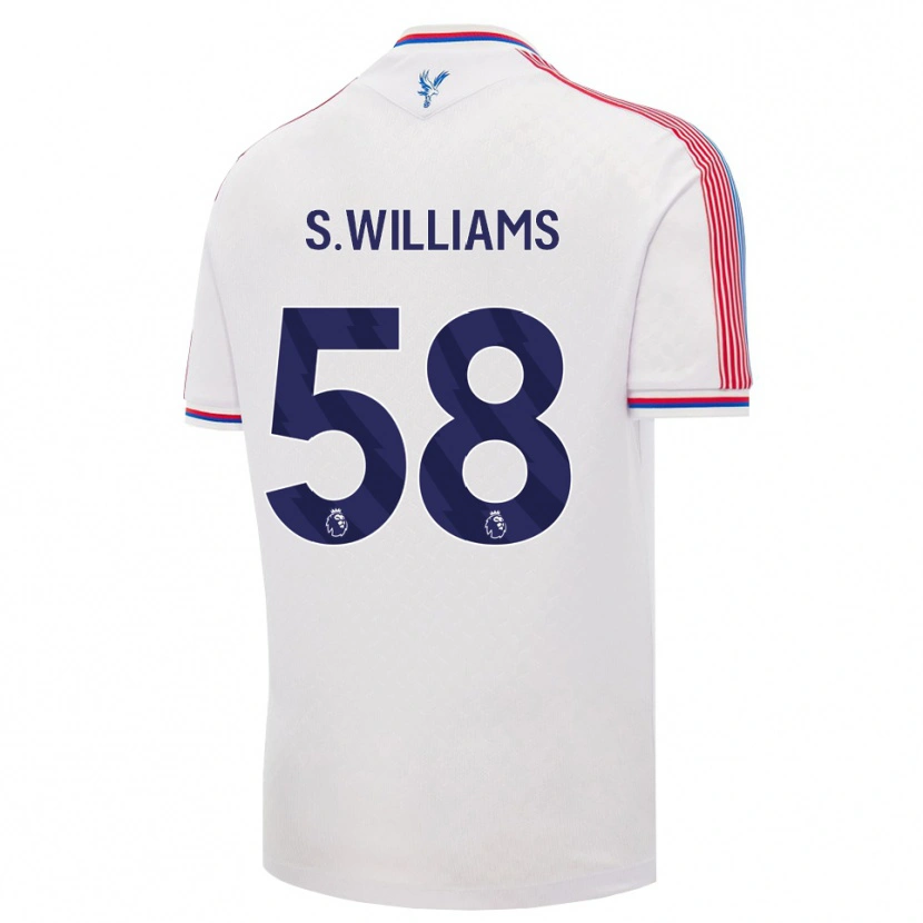 Danxen Kinder Seb Williams #58 Weiß Rot Blau Heimtrikot Trikot 2026/27 T-Shirt Schweiz