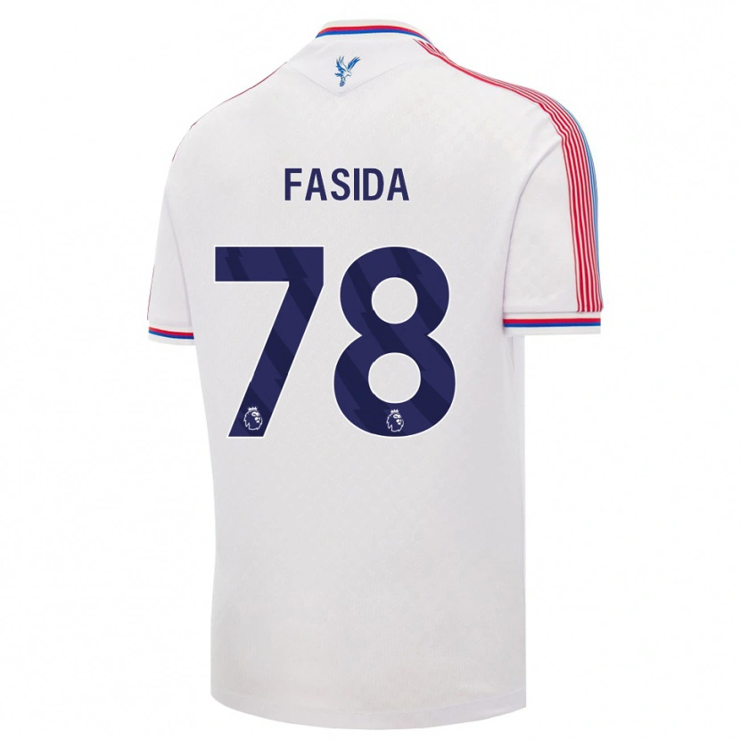 Danxen Kinder Jacob Fasida #78 Weiß Rot Blau Heimtrikot Trikot 2026/27 T-Shirt Schweiz
