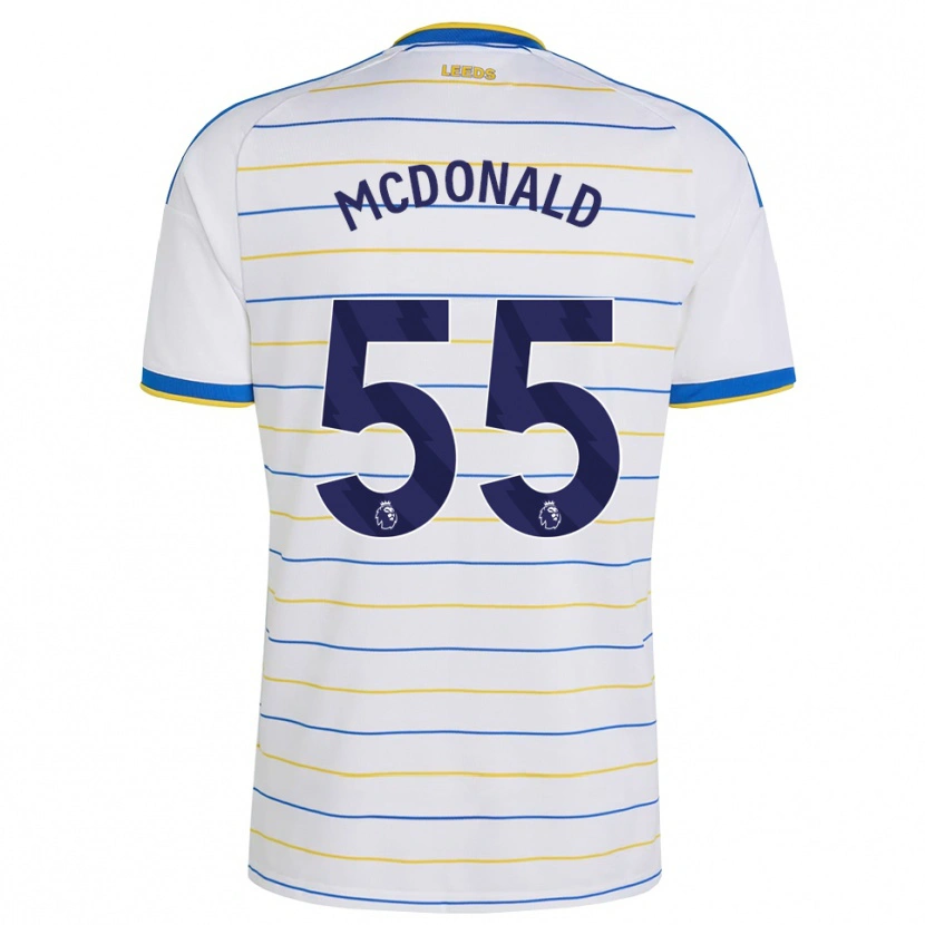 Danxen Kinder Josh Mcdonald #55 Rot Gelb Blau Heimtrikot Trikot 2026/27 T-Shirt Schweiz