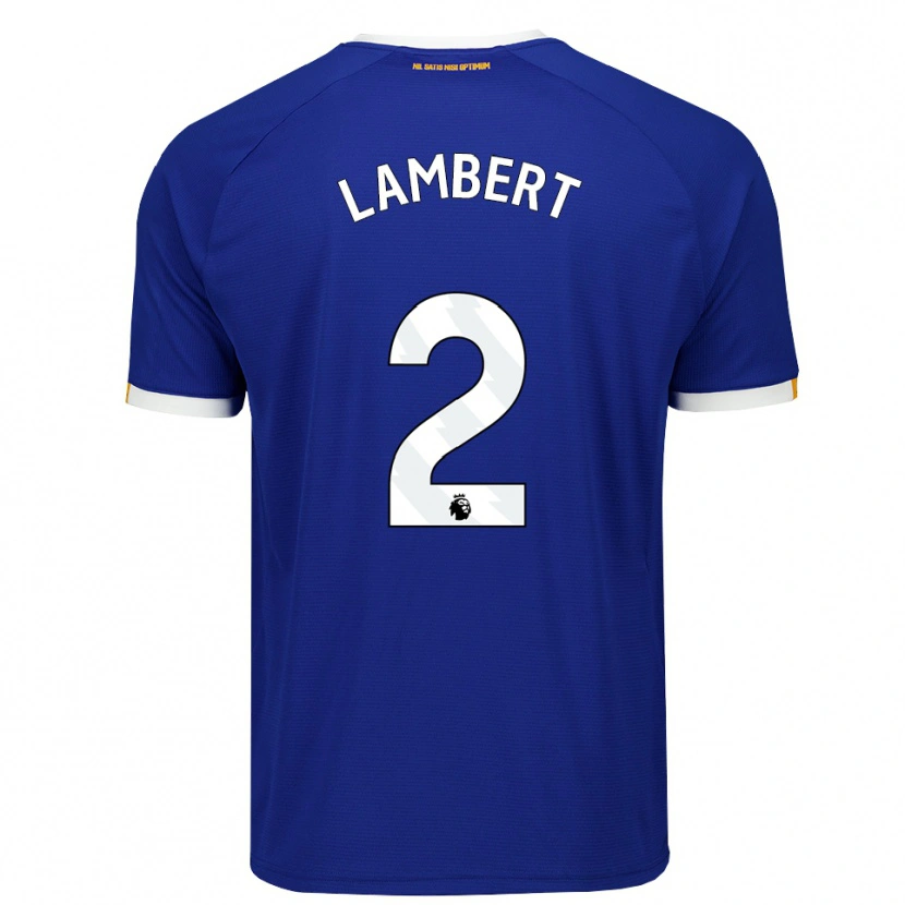 Danxen Kinder Rocco Lambert #2 Blau Weiß Gelb Heimtrikot Trikot 2026/27 T-Shirt Schweiz