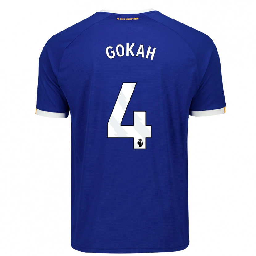 Danxen Kinder Reuben Gokah #4 Blau Weiß Gelb Heimtrikot Trikot 2026/27 T-Shirt Schweiz