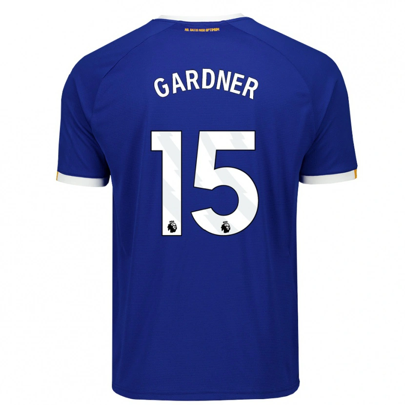 Danxen Kinder Luis Gardner #15 Blau Weiß Gelb Heimtrikot Trikot 2026/27 T-Shirt Schweiz