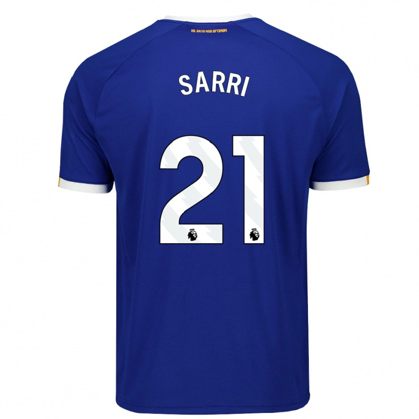 Danxen Kinder Veatriki Sarri #21 Blau Weiß Gelb Heimtrikot Trikot 2026/27 T-Shirt Schweiz