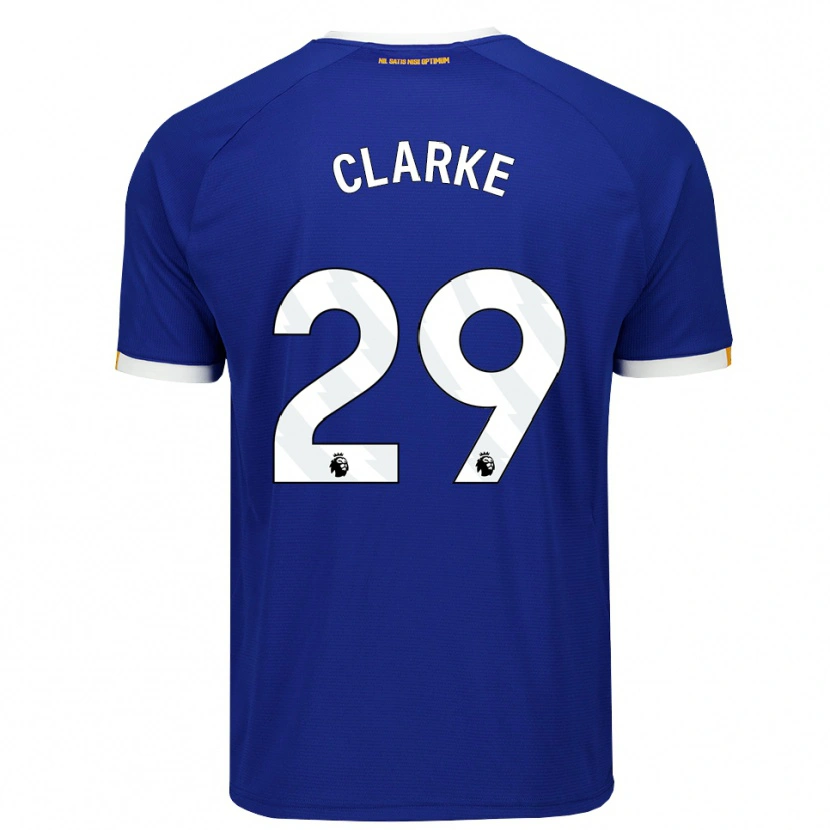 Danxen Kinder Abbey Clarke #29 Blau Weiß Gelb Heimtrikot Trikot 2026/27 T-Shirt Schweiz