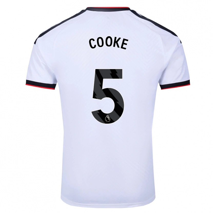Danxen Kinder Logan Cooke #5 Weiß Schwarz Rot Heimtrikot Trikot 2026/27 T-Shirt Schweiz