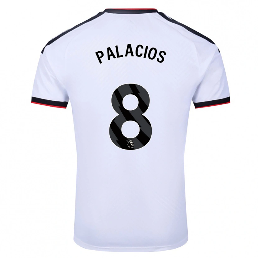 Danxen Kinder César Palacios #8 Weiß Schwarz Rot Heimtrikot Trikot 2026/27 T-Shirt Schweiz