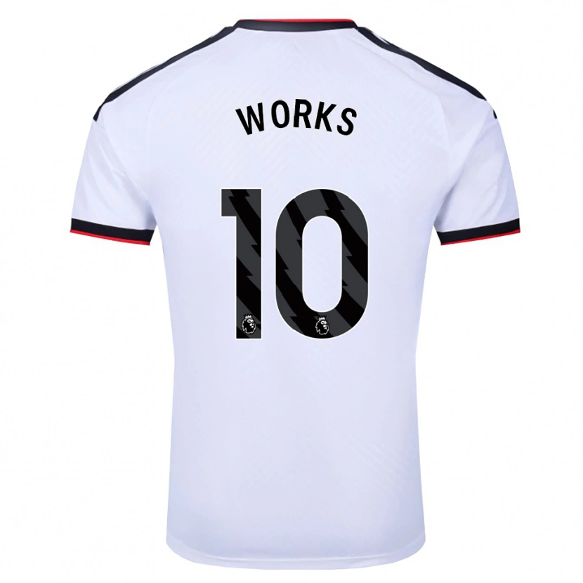Danxen Kinder Terrell Works #10 Weiß Schwarz Rot Heimtrikot Trikot 2026/27 T-Shirt Schweiz