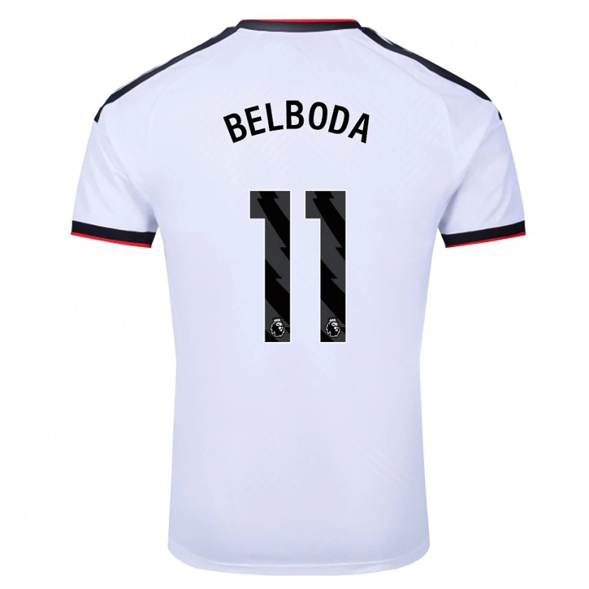 Danxen Kinder Malachai Belboda #11 Weiß Schwarz Rot Heimtrikot Trikot 2026/27 T-Shirt Schweiz