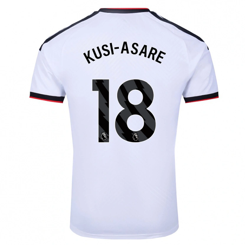 Danxen Kinder Jonah Kusi-Asare #18 Weiß Schwarz Rot Heimtrikot Trikot 2026/27 T-Shirt Schweiz