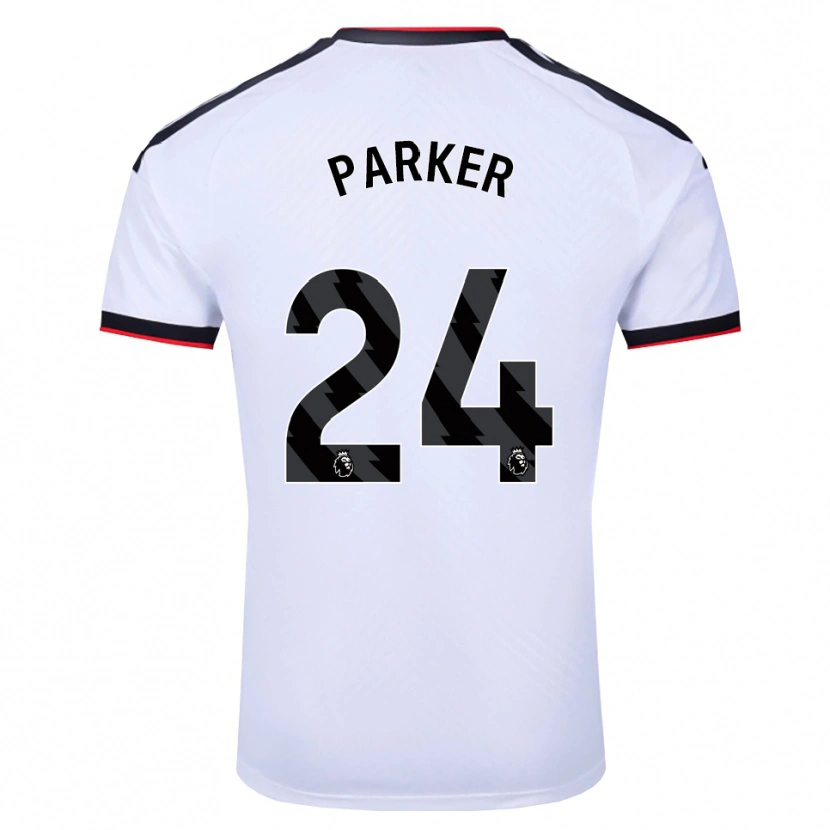Danxen Kinder Beau Parker #24 Weiß Schwarz Rot Heimtrikot Trikot 2026/27 T-Shirt Schweiz