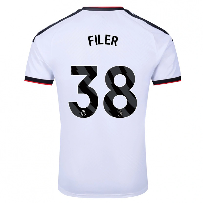 Danxen Kinder Maddie Filer #38 Weiß Schwarz Rot Heimtrikot Trikot 2026/27 T-Shirt Schweiz
