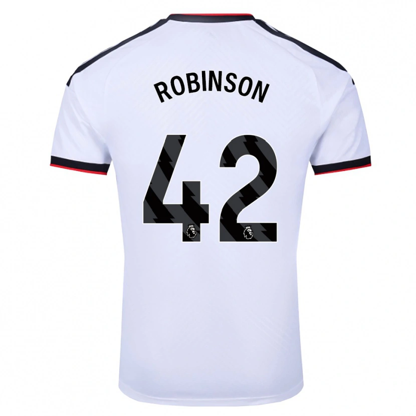 Danxen Kinder Charlie Robinson #42 Weiß Schwarz Rot Heimtrikot Trikot 2026/27 T-Shirt Schweiz