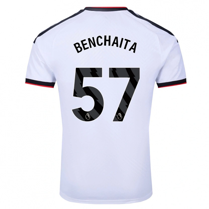 Danxen Kinder Nazim Benchaita #57 Weiß Schwarz Rot Heimtrikot Trikot 2026/27 T-Shirt Schweiz