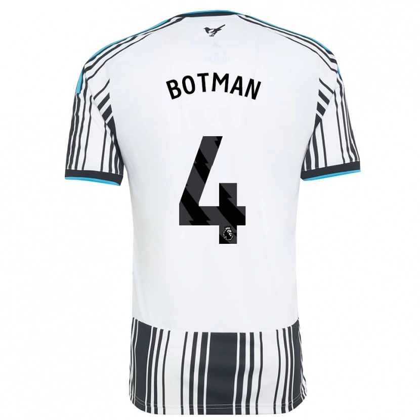 Danxen Kinder Sven Botman #4 Himmelsblau Schwarz Weiß Heimtrikot Trikot 2026/27 T-Shirt Schweiz