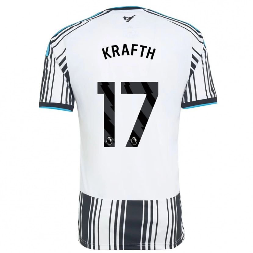 Danxen Kinder Emil Krafth #17 Himmelsblau Schwarz Weiß Heimtrikot Trikot 2026/27 T-Shirt Schweiz