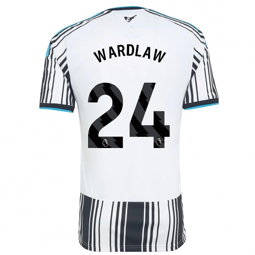 Danxen Kinder Charlotte Wardlaw #24 Himmelsblau Schwarz Weiß Heimtrikot Trikot 2026/27 T-Shirt Schweiz