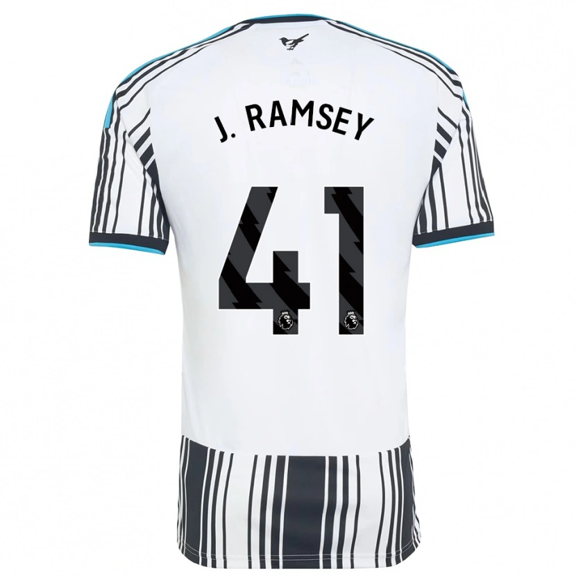 Danxen Kinder Jacob Ramsey #41 Himmelsblau Schwarz Weiß Heimtrikot Trikot 2026/27 T-Shirt Schweiz