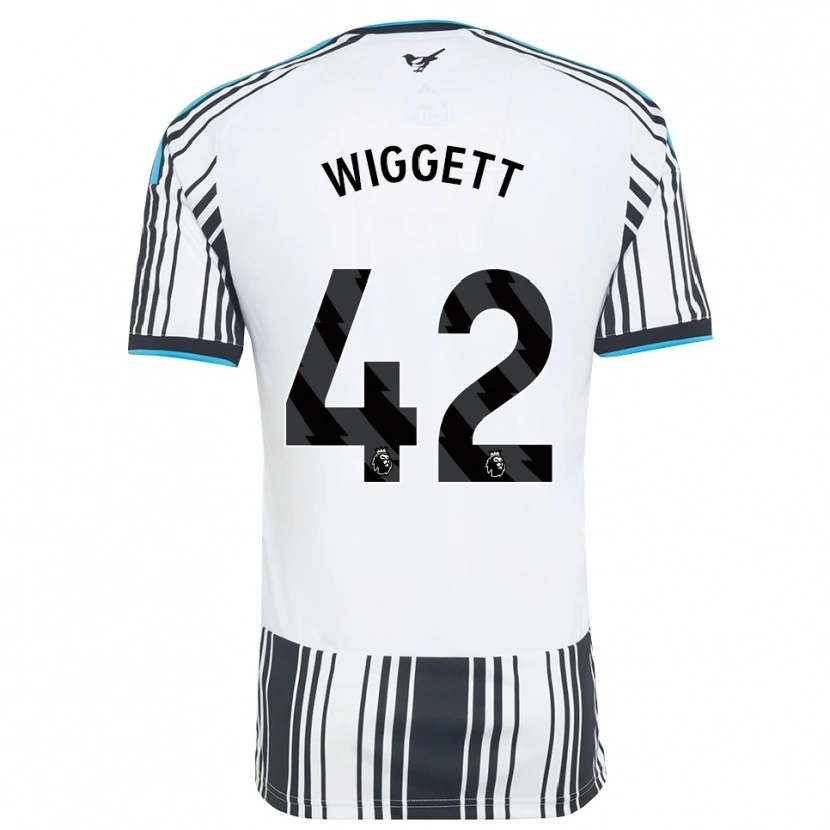 Danxen Kinder Charlie Wiggett #42 Himmelsblau Schwarz Weiß Heimtrikot Trikot 2026/27 T-Shirt Schweiz