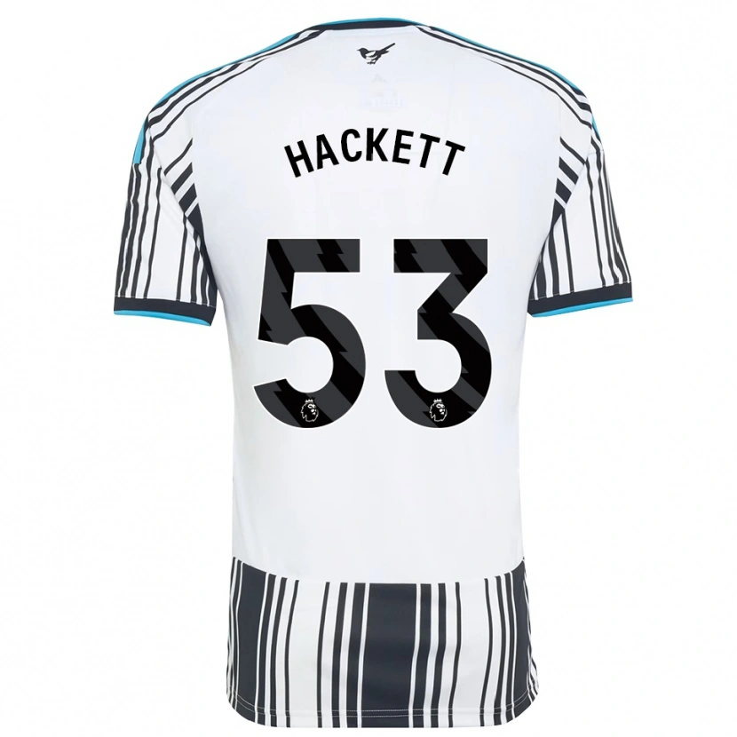 Danxen Kinder Jordan Hackett #53 Himmelsblau Schwarz Weiß Heimtrikot Trikot 2026/27 T-Shirt Schweiz