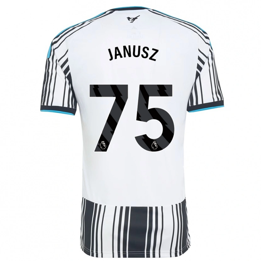 Danxen Kinder Adrian Janusz #75 Himmelsblau Schwarz Weiß Heimtrikot Trikot 2026/27 T-Shirt Schweiz