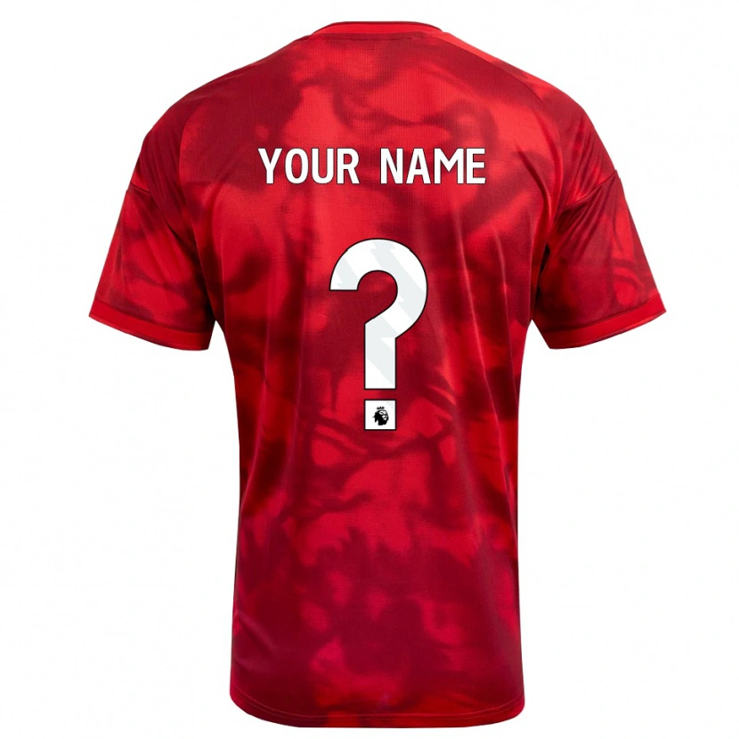 Danxen Kinder Ihren Namen #0 Karmesin Weiß Heimtrikot Trikot 2026/27 T-Shirt Schweiz