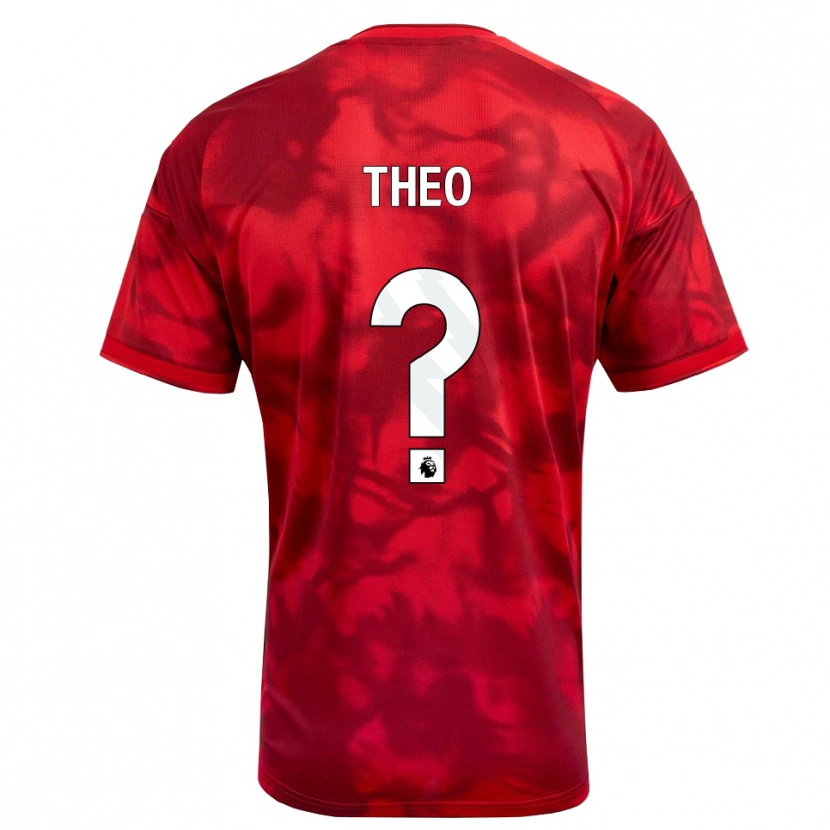 Danxen Kinder Theo Robinson #0 Karmesin Weiß Heimtrikot Trikot 2026/27 T-Shirt Schweiz