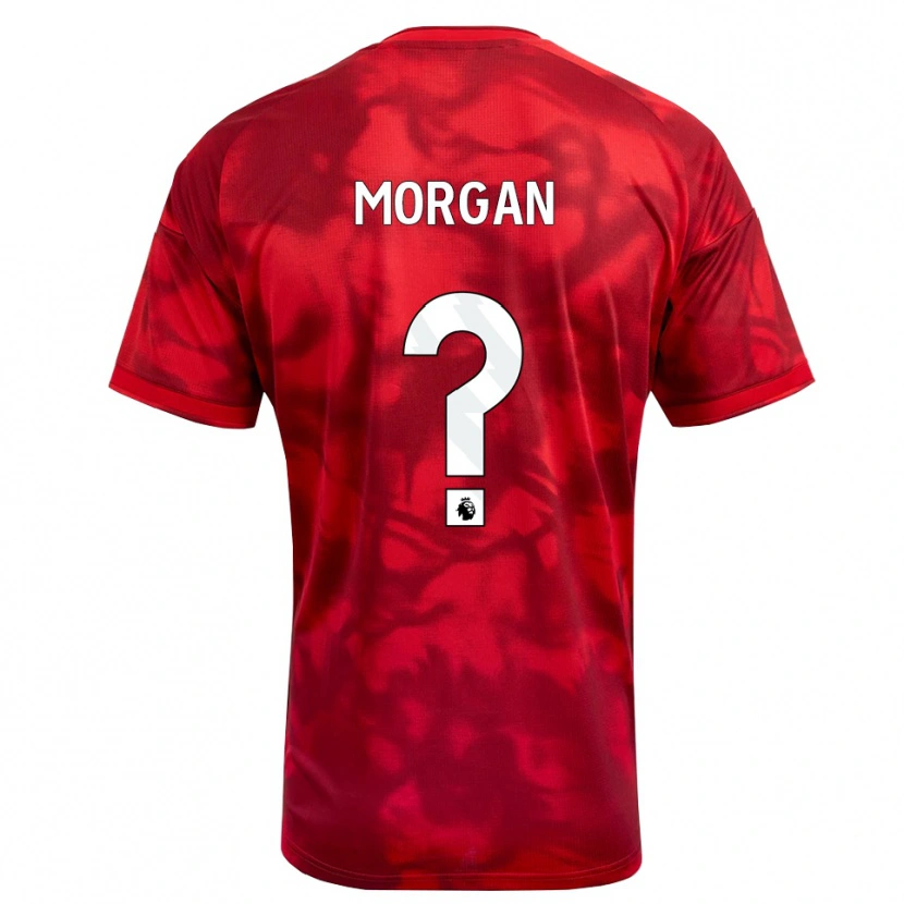 Danxen Kinder Elijah Morgan #0 Karmesin Weiß Heimtrikot Trikot 2026/27 T-Shirt Schweiz