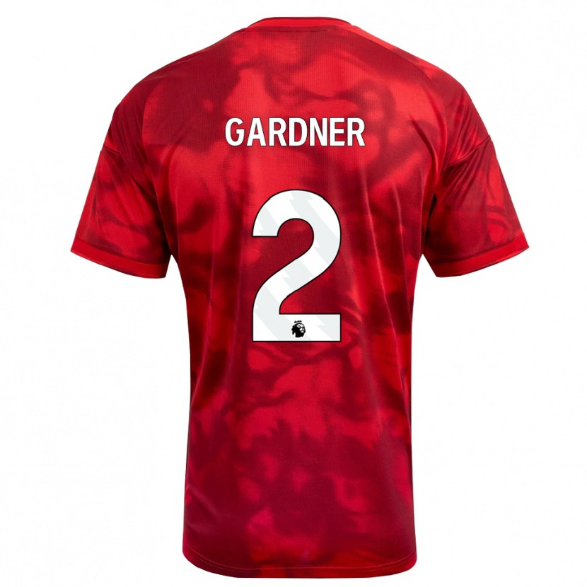 Danxen Kinder Daniel Gardner #2 Karmesin Weiß Heimtrikot Trikot 2026/27 T-Shirt Schweiz