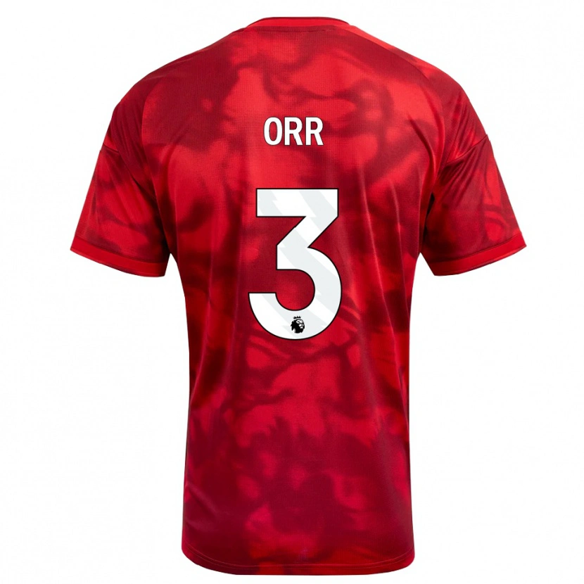 Danxen Kinder Matthew Orr #3 Karmesin Weiß Heimtrikot Trikot 2026/27 T-Shirt Schweiz