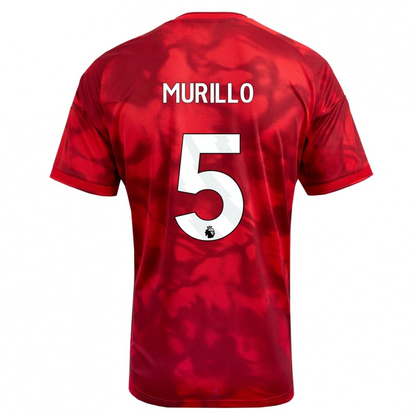 Danxen Kinder Murillo Santiago Costa Dos Santos #5 Karmesin Weiß Heimtrikot Trikot 2026/27 T-Shirt Schweiz