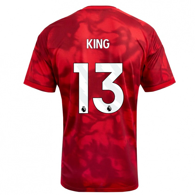 Danxen Kinder Leo King #13 Karmesin Weiß Heimtrikot Trikot 2026/27 T-Shirt Schweiz
