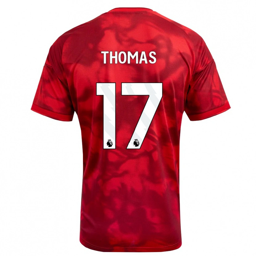 Danxen Kinder Freya Thomas #17 Karmesin Weiß Heimtrikot Trikot 2026/27 T-Shirt Schweiz