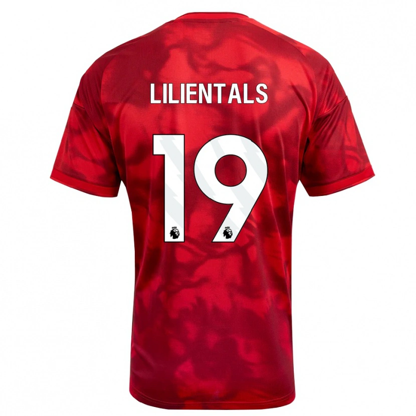 Danxen Kinder Matiss Lilientals #19 Karmesin Weiß Heimtrikot Trikot 2026/27 T-Shirt Schweiz