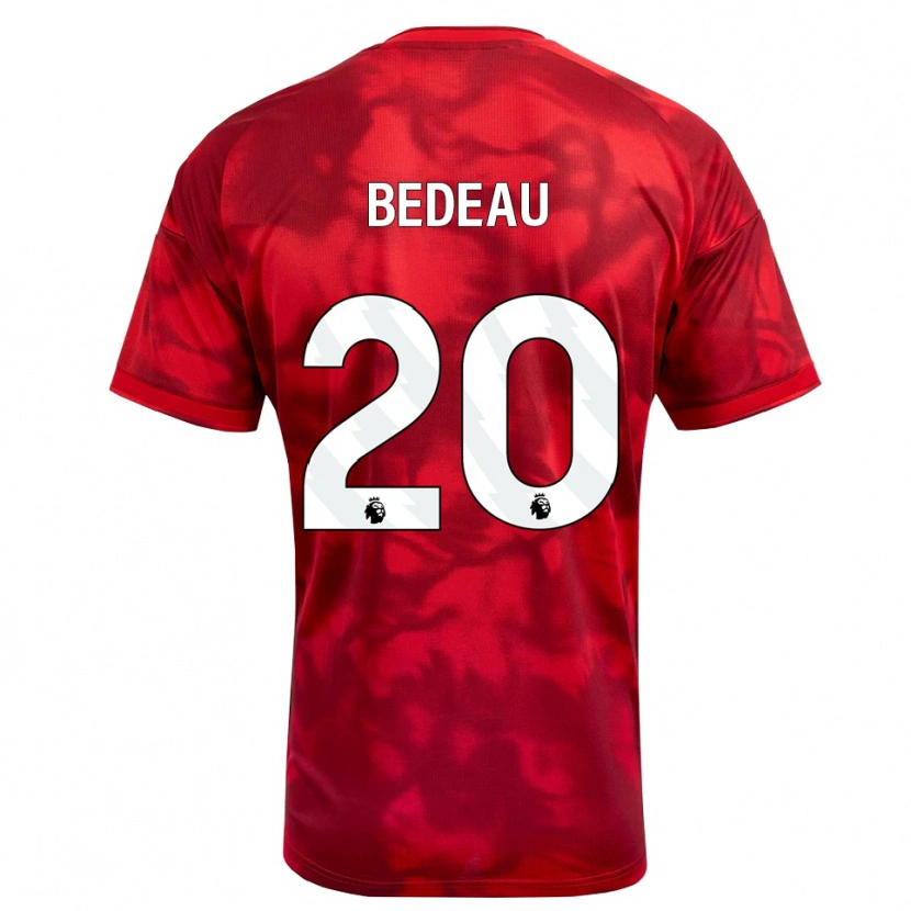 Danxen Kinder Naomi Bedeau #20 Karmesin Weiß Heimtrikot Trikot 2026/27 T-Shirt Schweiz